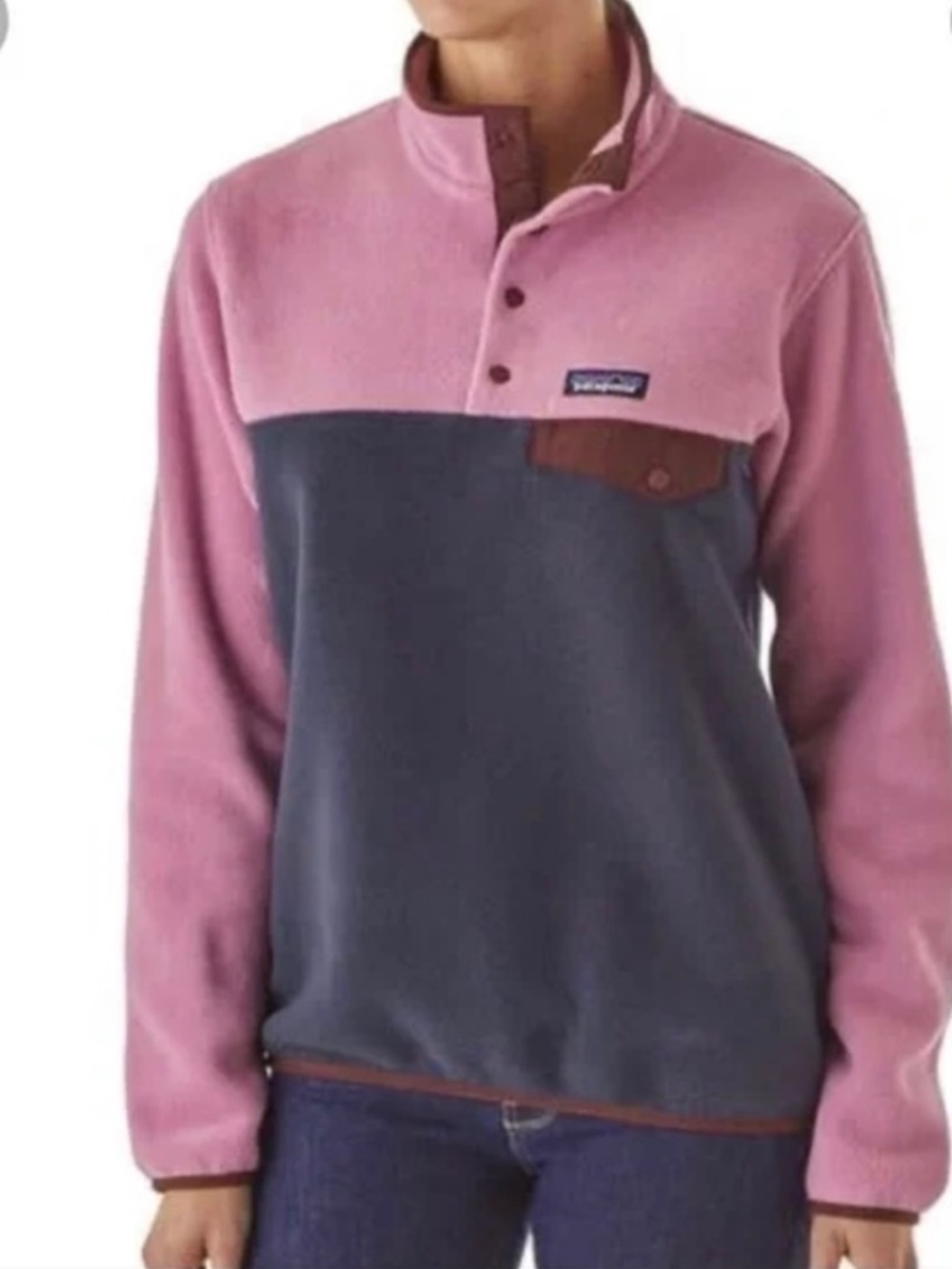 Women's Lightweight Synchilla® Snap-T® Pullover Sz M - Picture 2 of 4